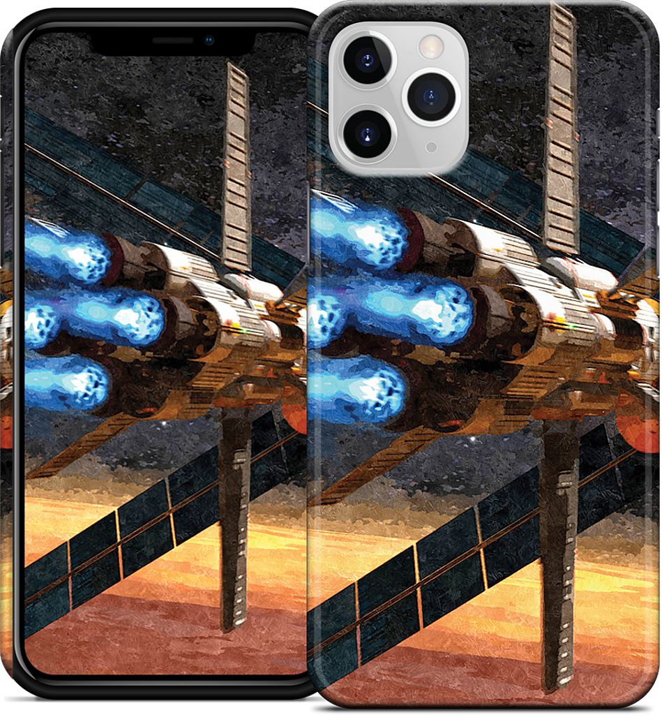Mars Orbit iPhone Case