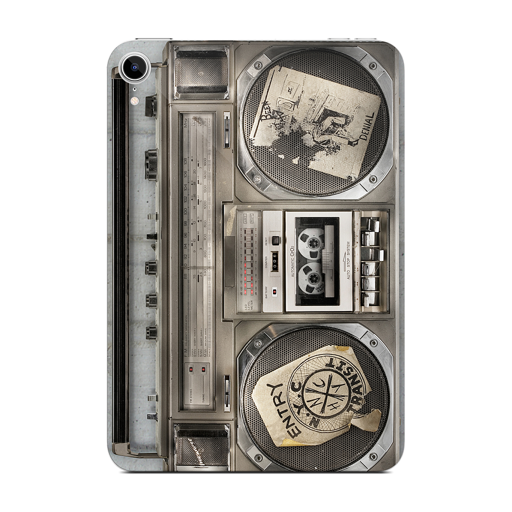 Boombox II iPad Skin