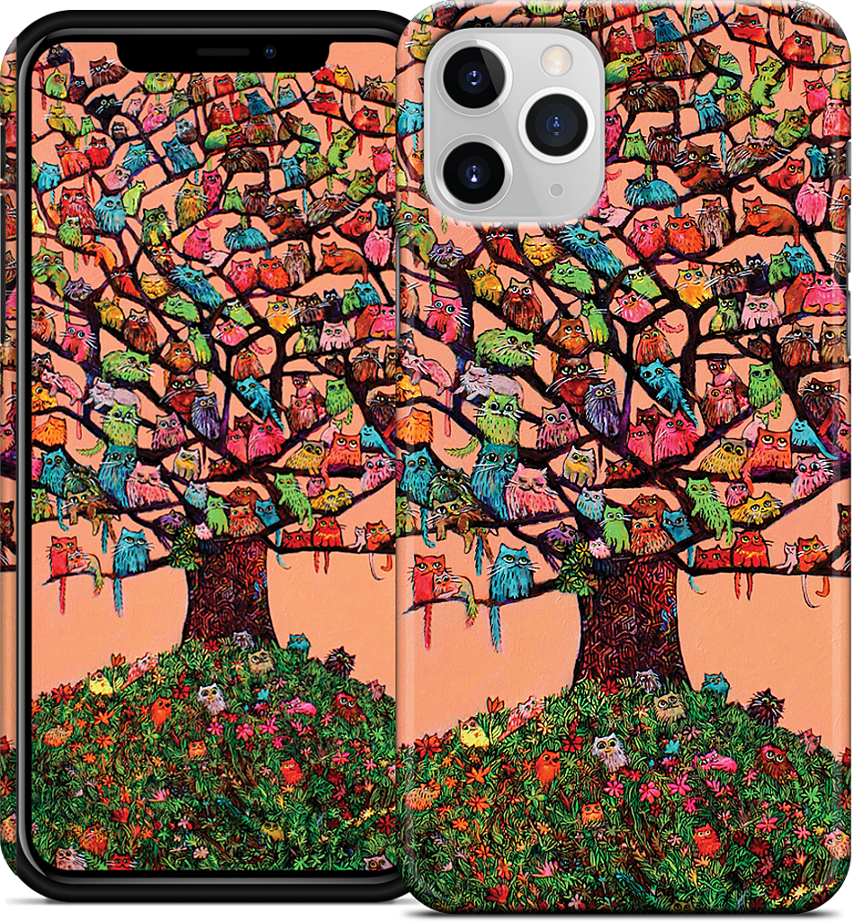 "Meau Tree" iPhone Case
