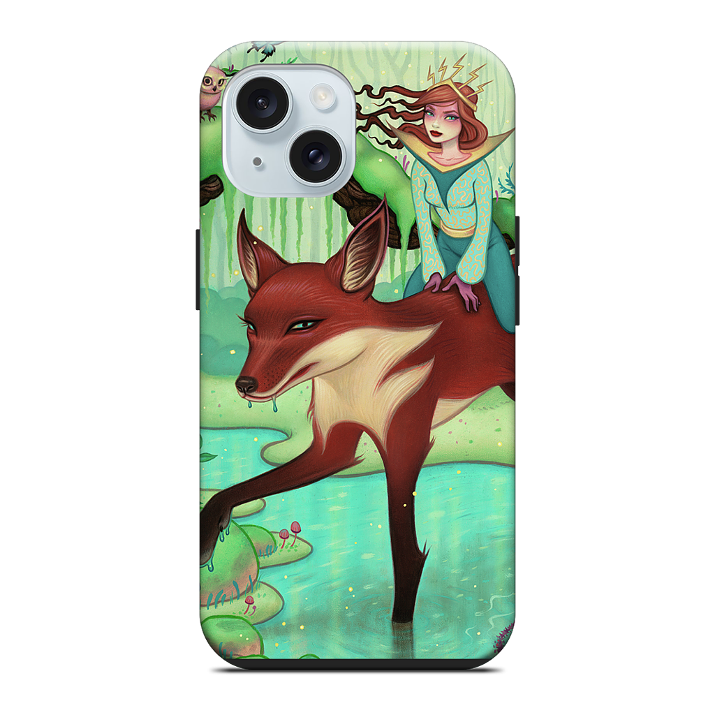 The Fox's Respite iPhone Case