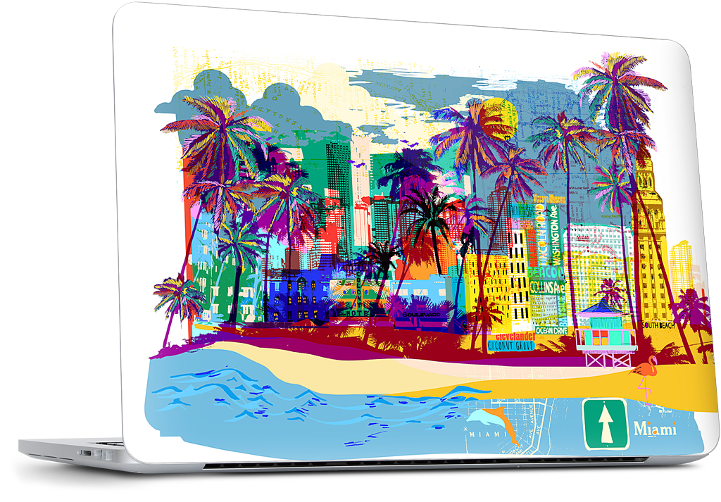 Miami MacBook Skin