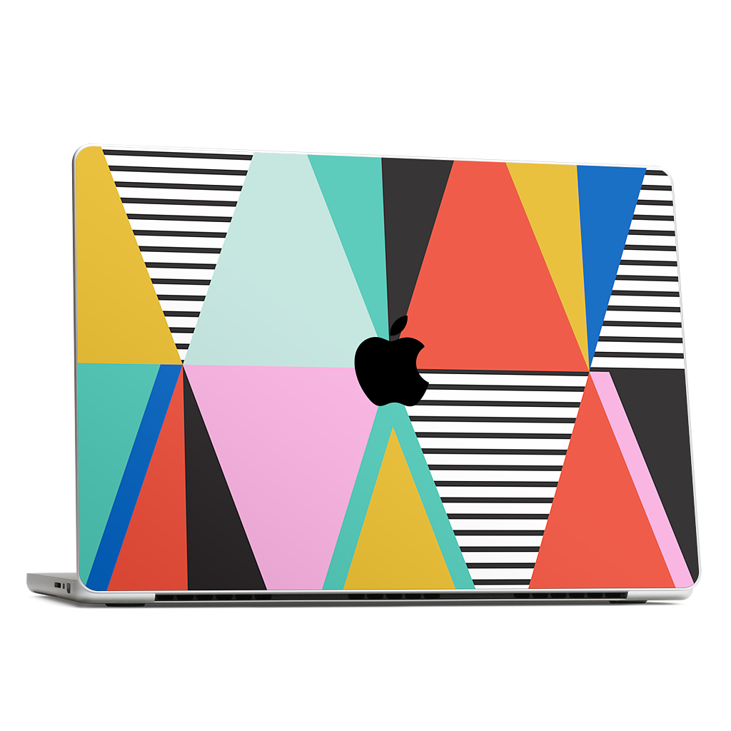 Graphic Triangles MacBook Skin