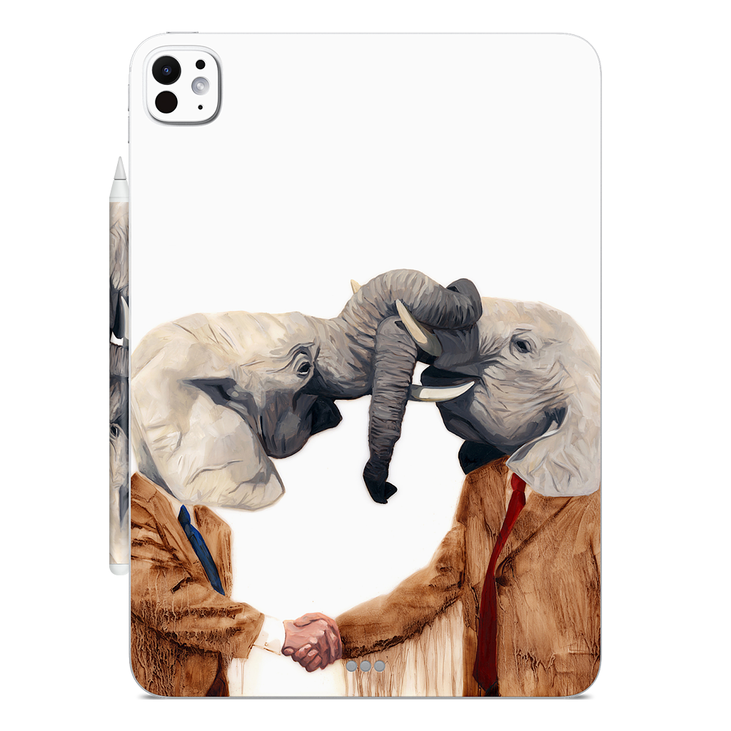 Trunking In Korea iPad Skin