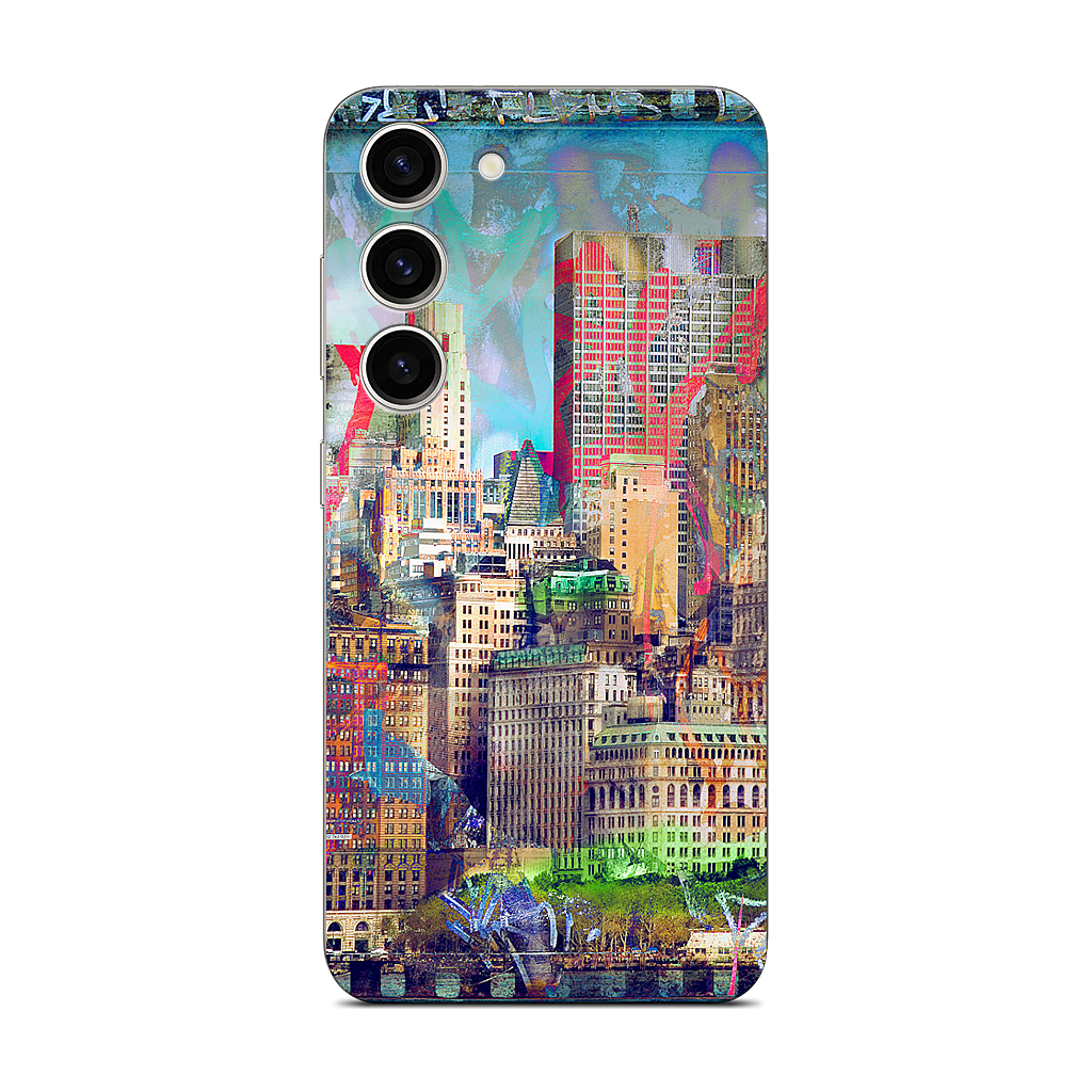 Graffiti Skyline Samsung Skin