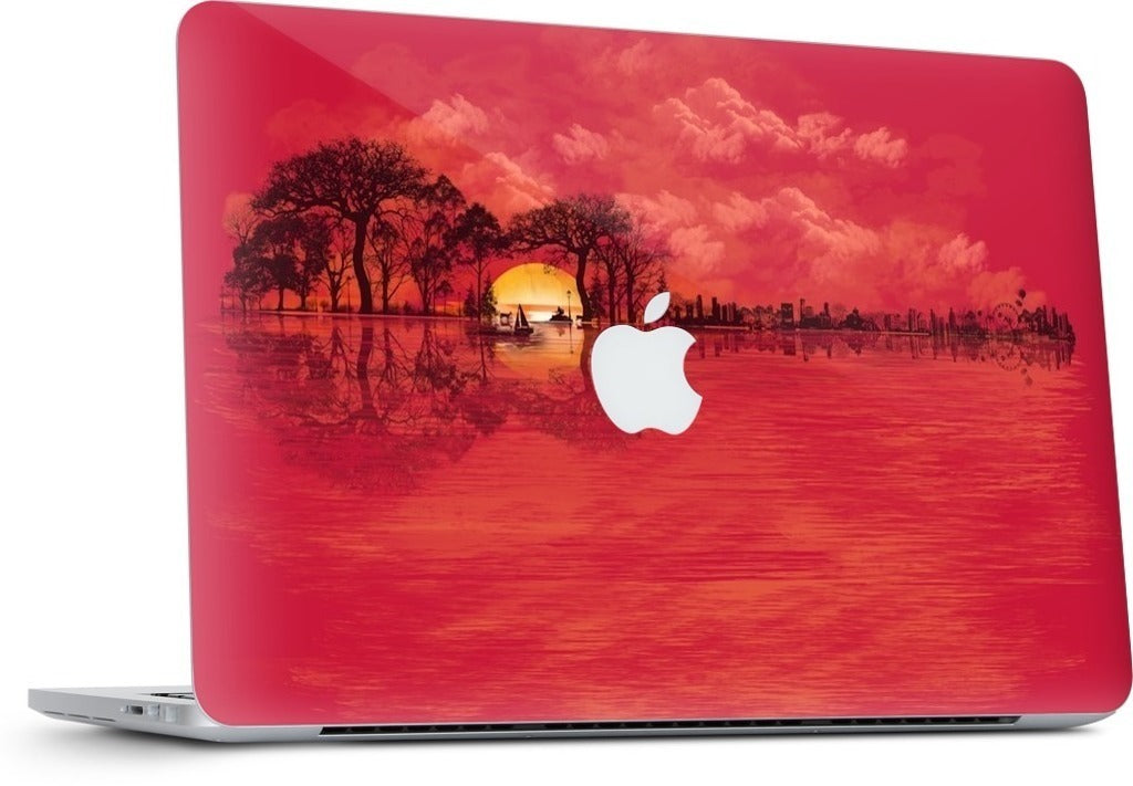 Musical Sunset MacBook Skin