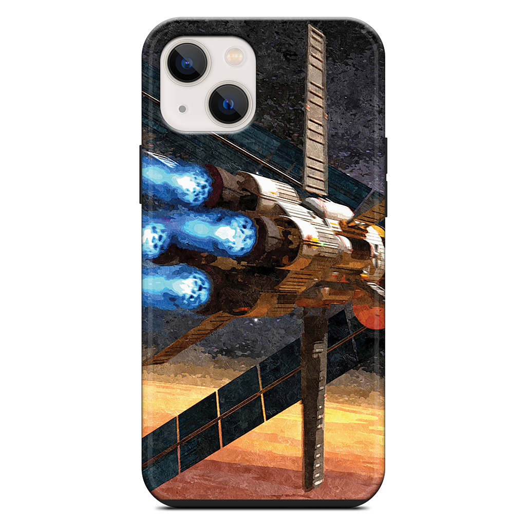 Mars Orbit iPhone Case