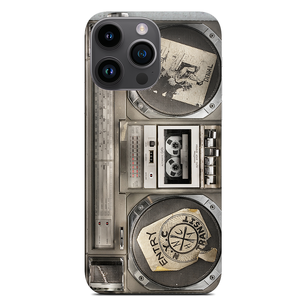 Boombox II iPhone Skin