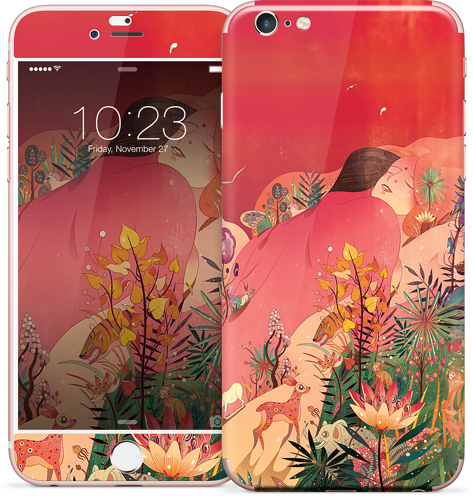 Lovers iPhone Skin