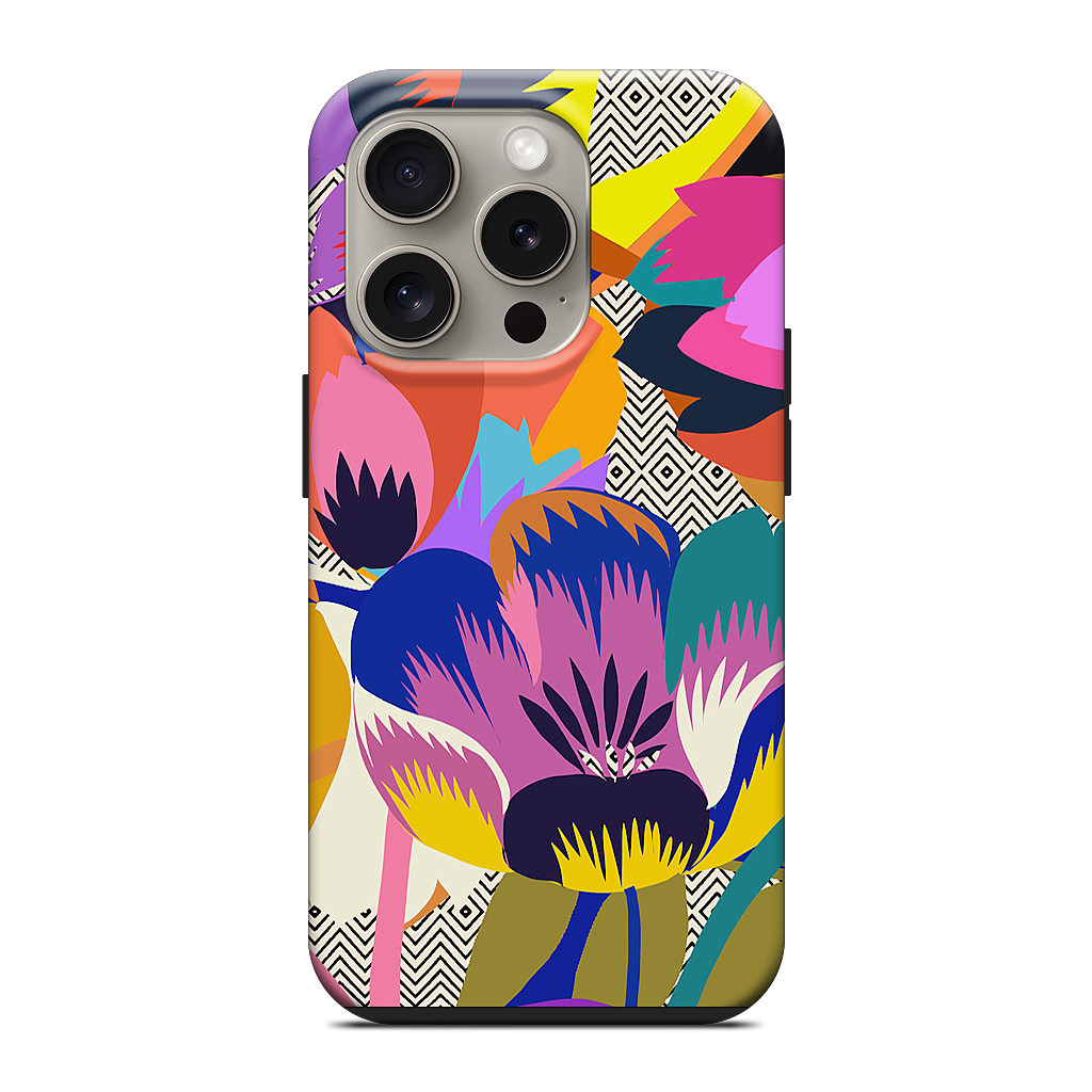 Among the Spring Flowers iPhone Case