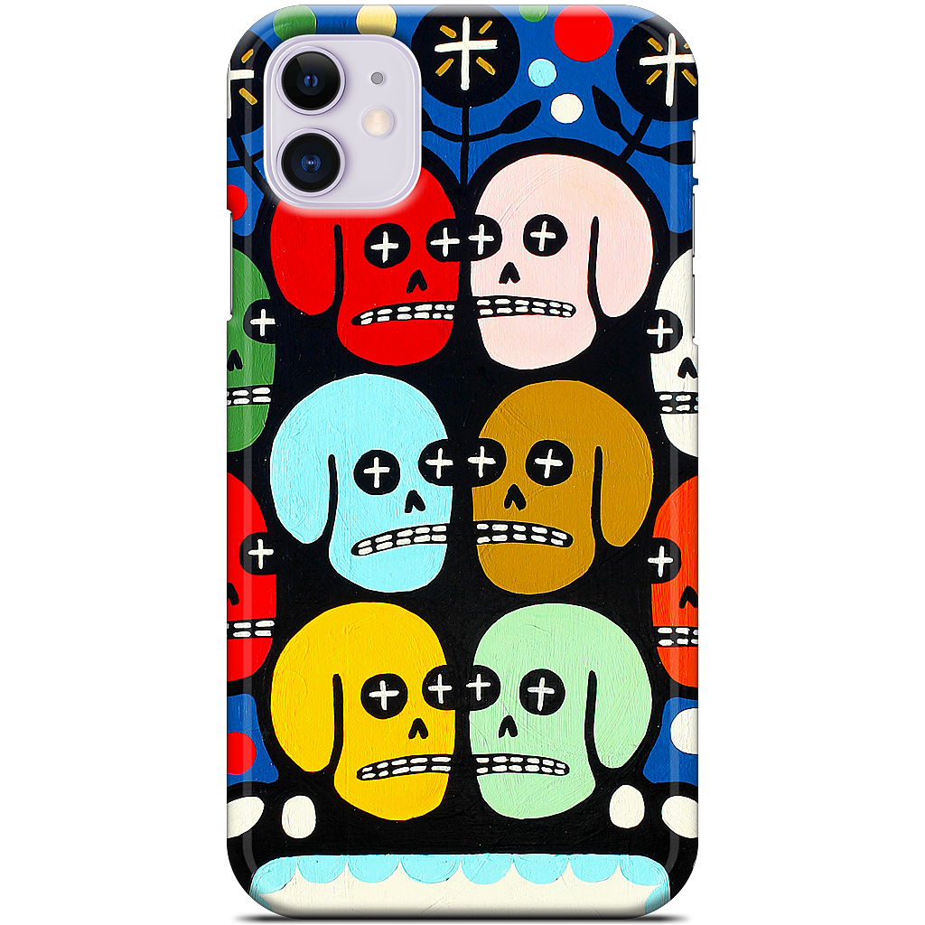 The Many Colors Of Death iPhone Case