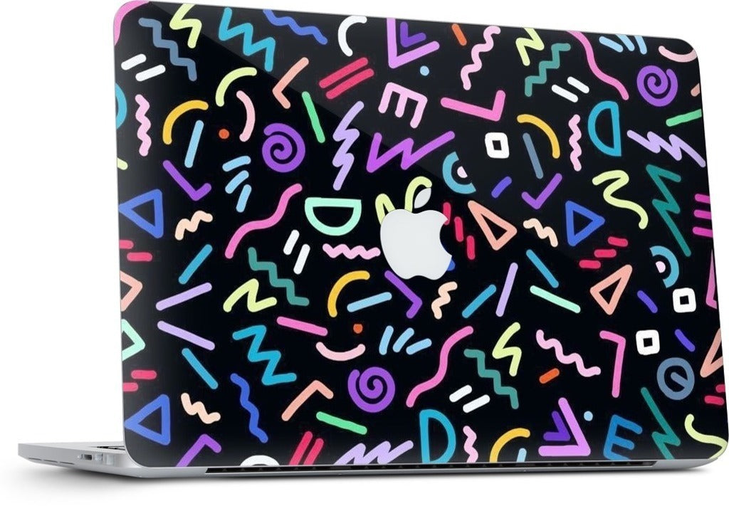 Neon MacBook Skin
