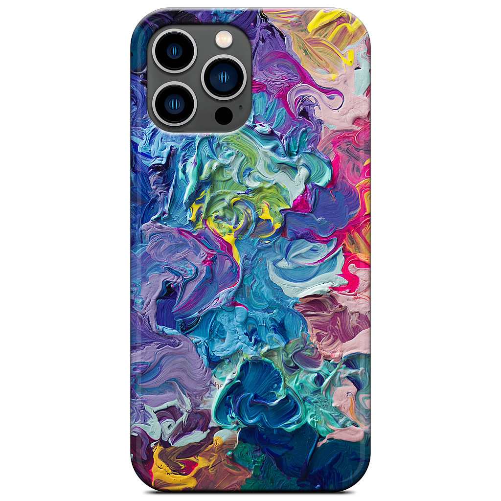 Rainbow Flow Abstract iPhone Case