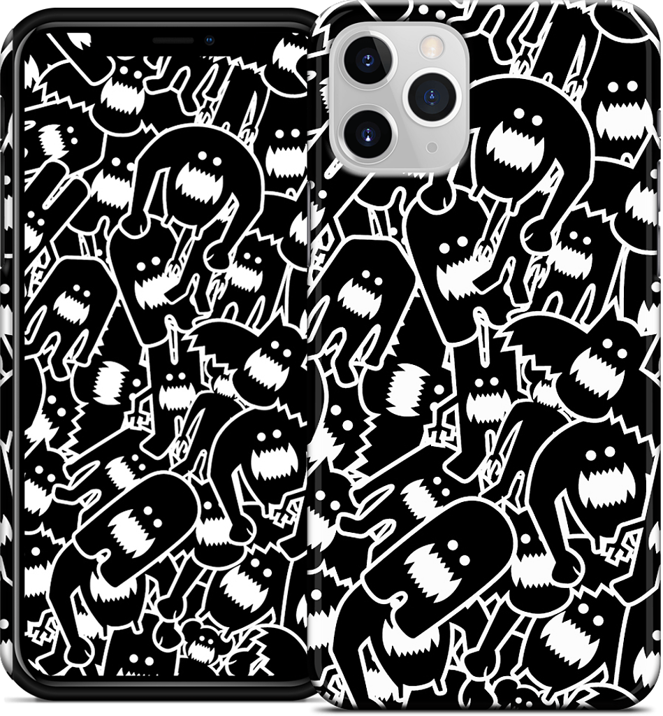 Monster Collage 2 iPhone Case