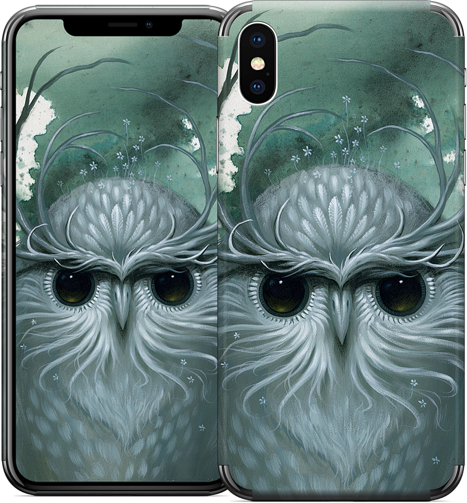Snow Owl iPhone Skin