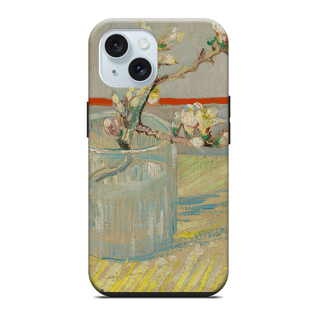 Spring of Flowering Almond in a Glass iPhone Case