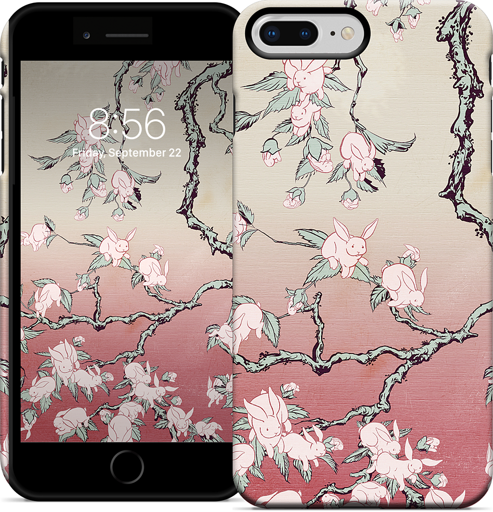 Bunny Blossom iPhone Case