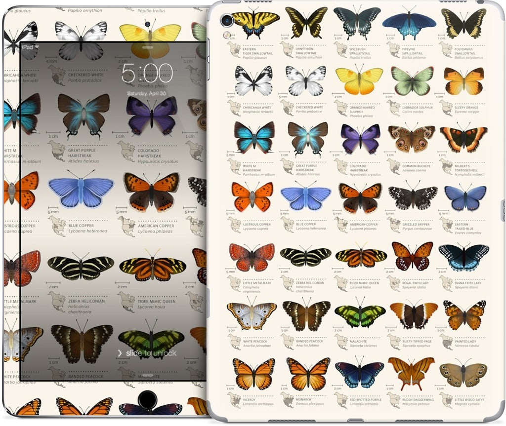 42 North American butterflies iPad Skin