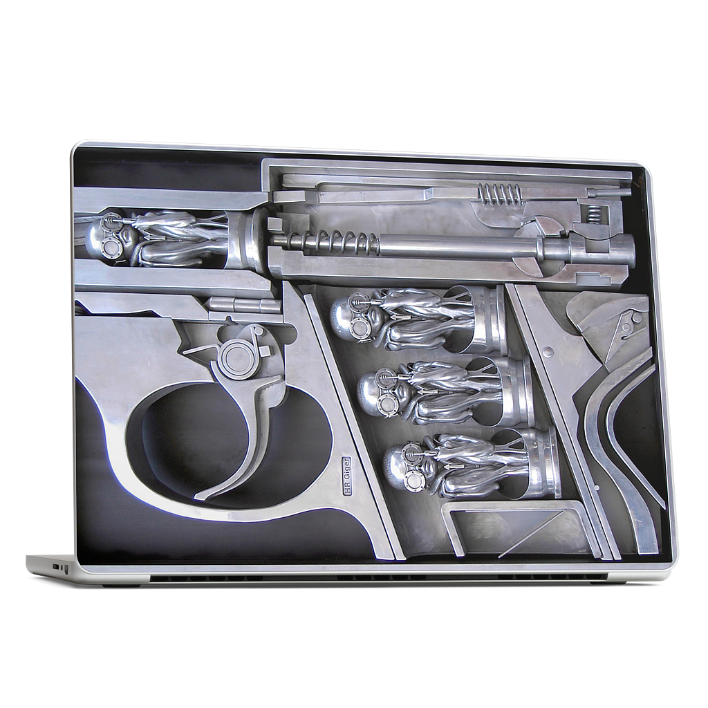 Birthmachine MacBook Skin