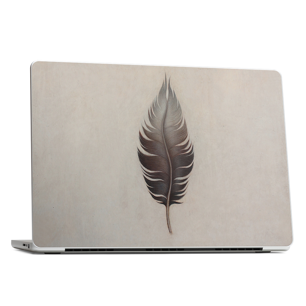 Thought Feather MacBook Skin