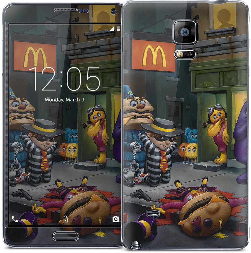 McCheese Gets Greased Samsung Skin