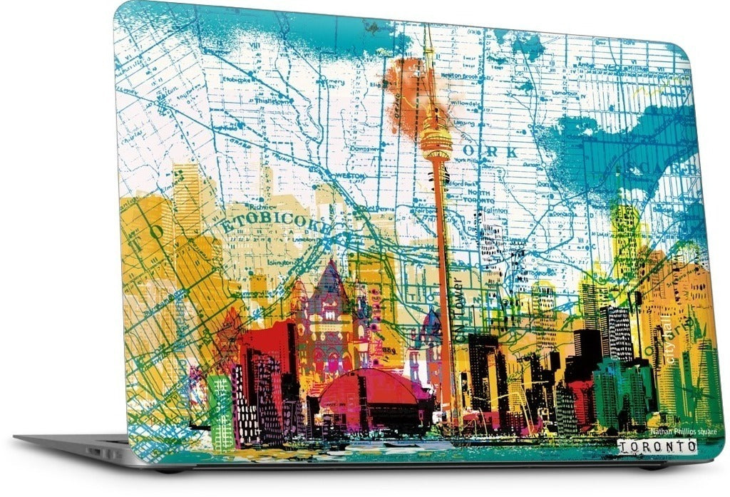 Toronto Skyline MacBook Skin