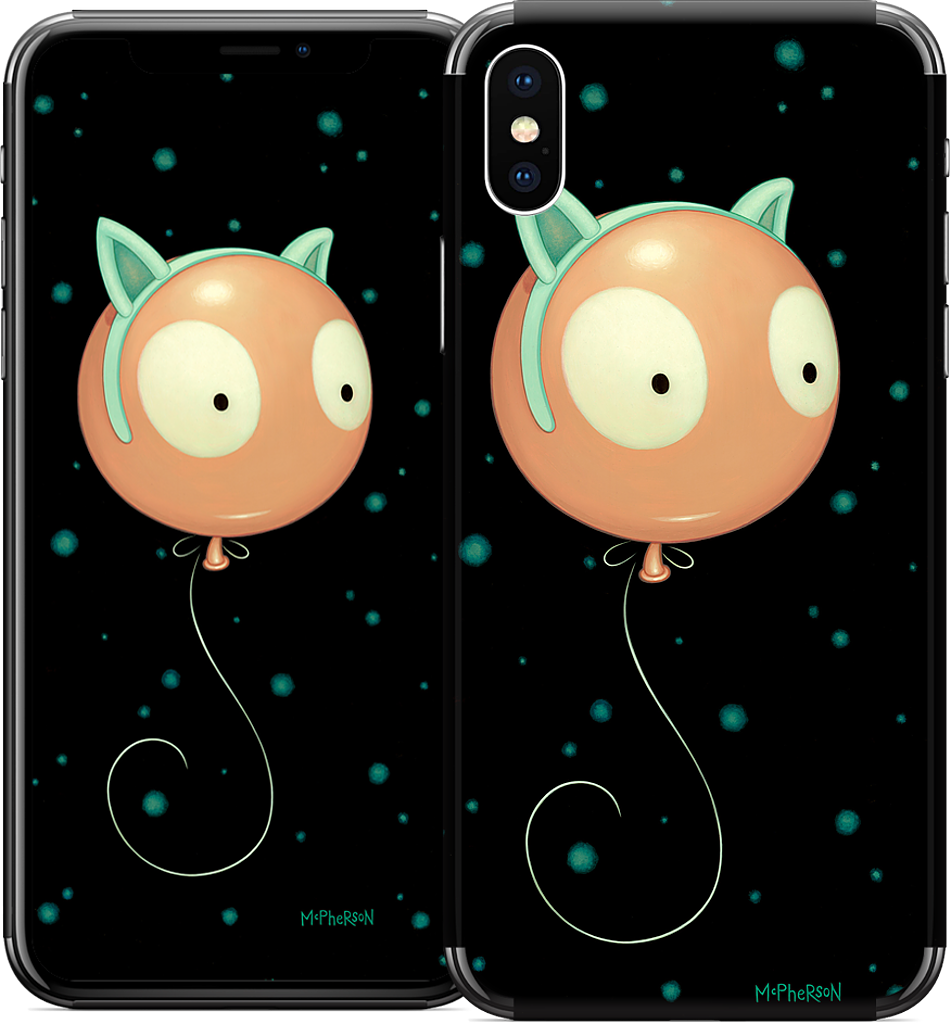 Wiggle Kitty iPhone Skin