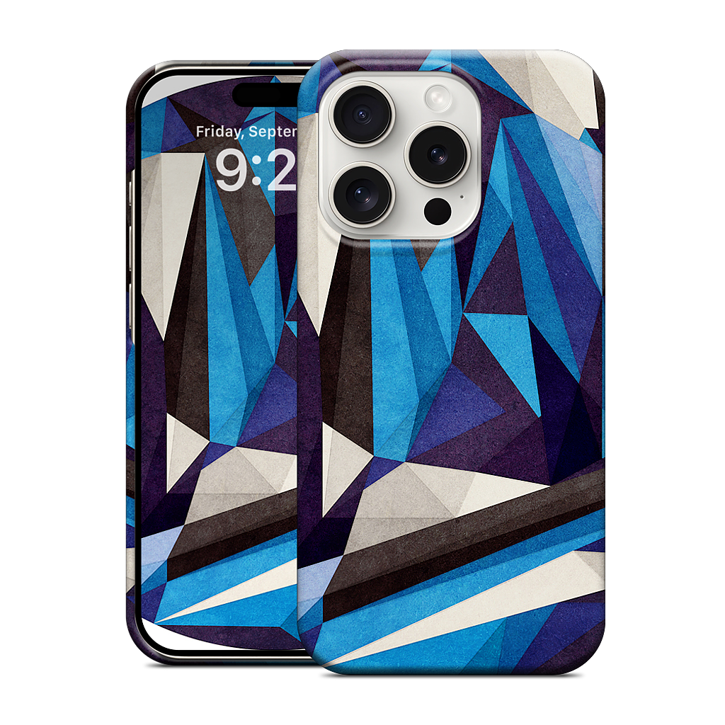 Blue Something iPhone Case