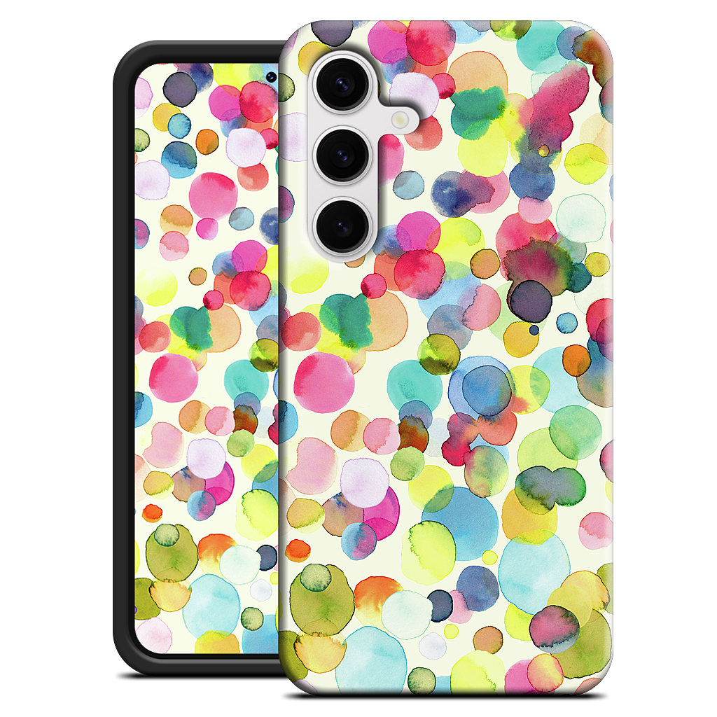 Watercolor Colorful Drops Samsung Case