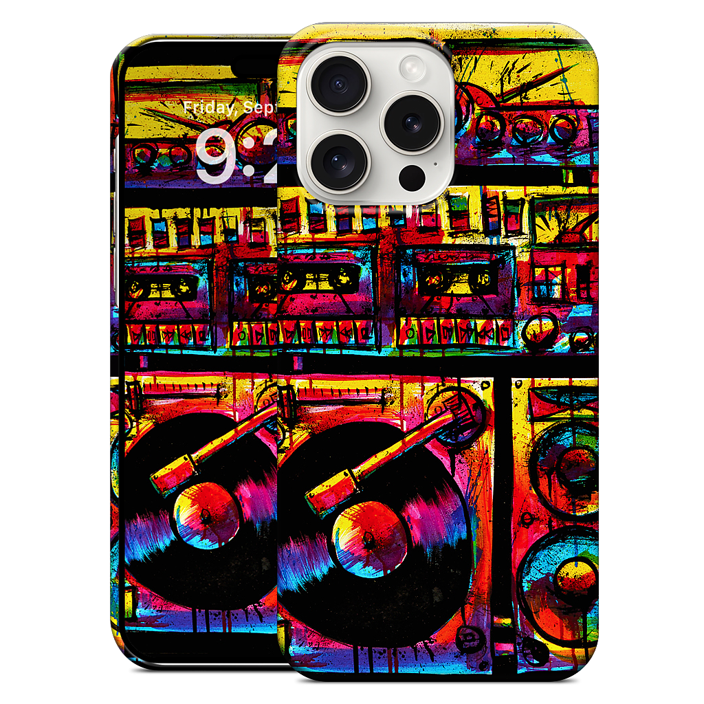 Stereo Stack 1 iPhone Case