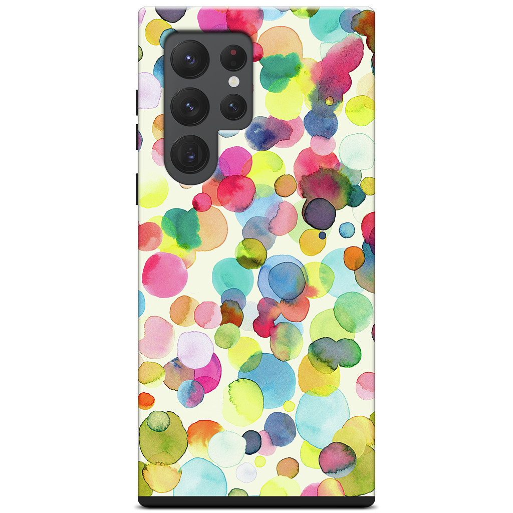 Watercolor Colorful Drops Samsung Case