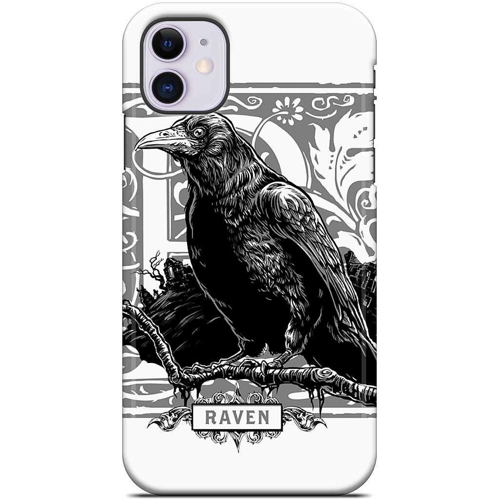 R Is For Raven iPhone Case