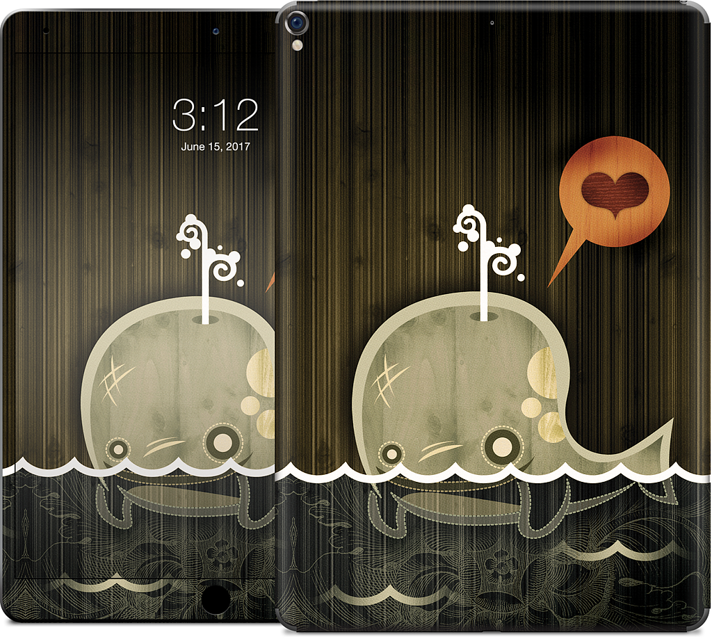 The Enamored Whale iPad Skin