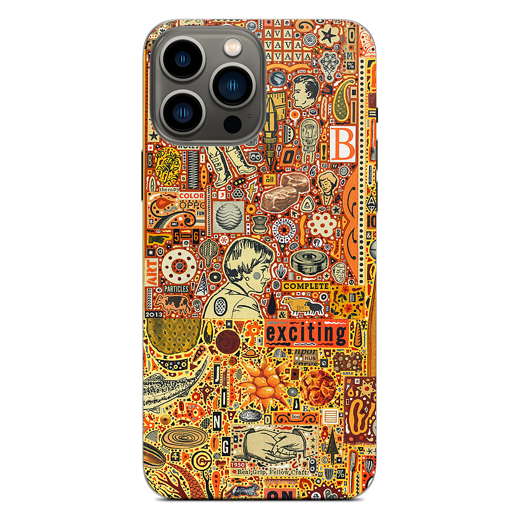 The Golding Time Master iPhone Skin