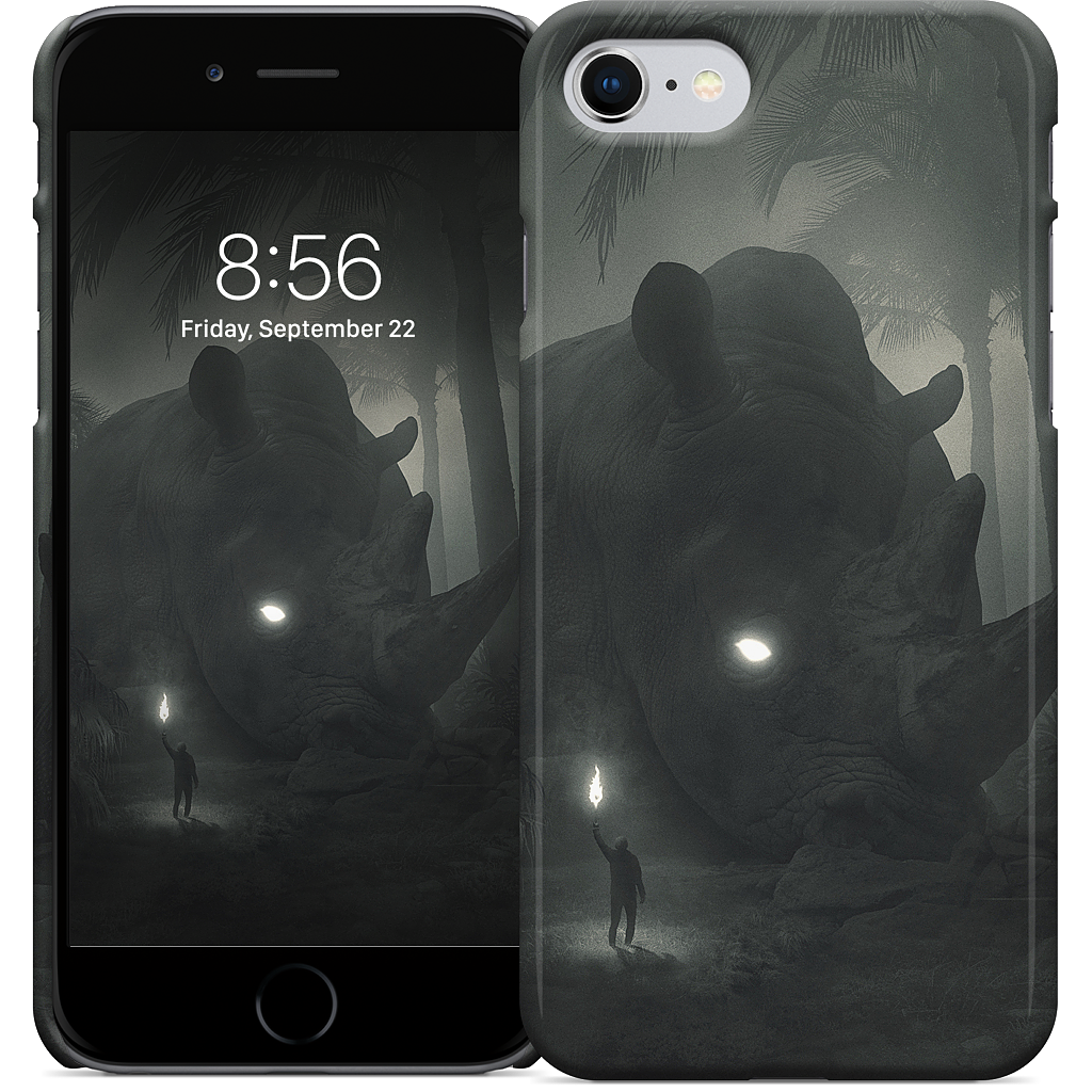 Face of Fear iPhone Case