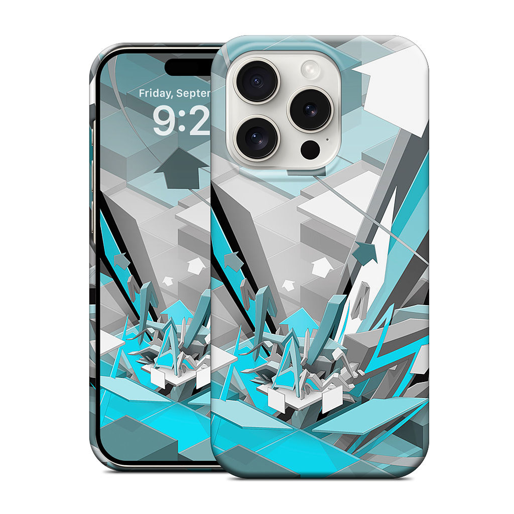 Up and Around iPhone Case