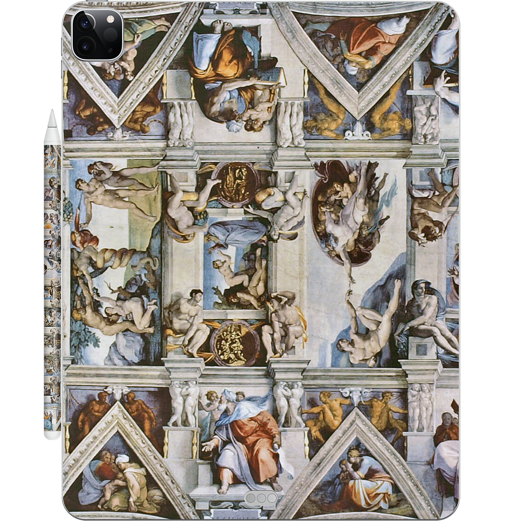 Cappella Sistina Ceiling iPad Skin