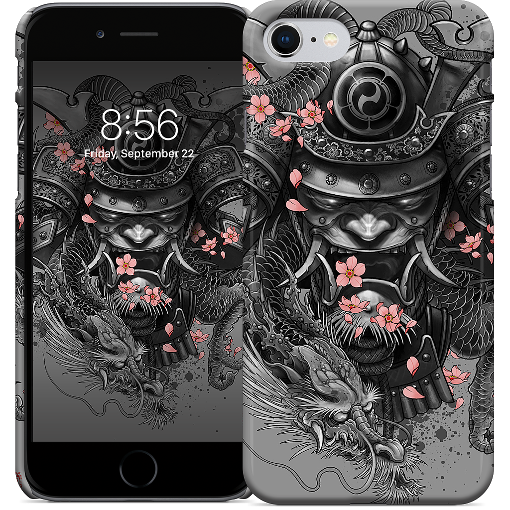 Samurai Dragon iPhone Case