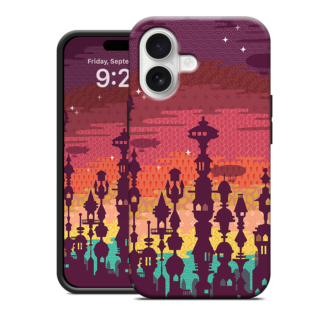 Meet Me After Sunset iPhone Case