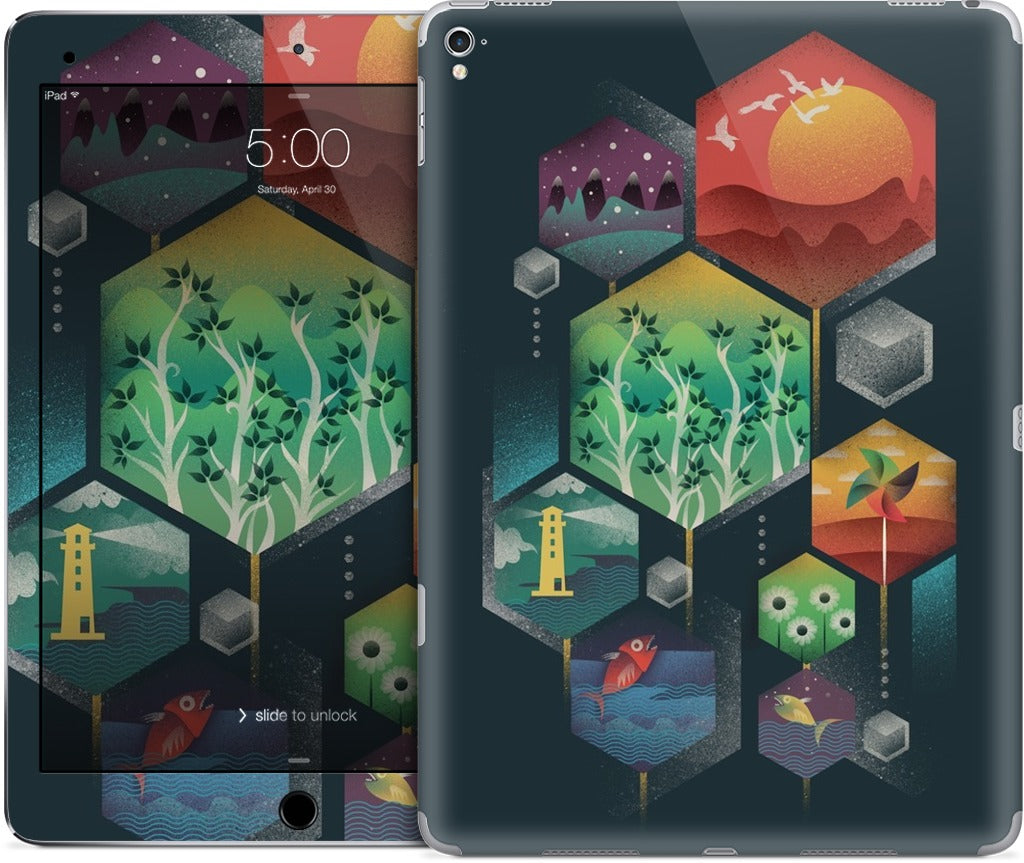 Geometrical Wonders iPad Skin