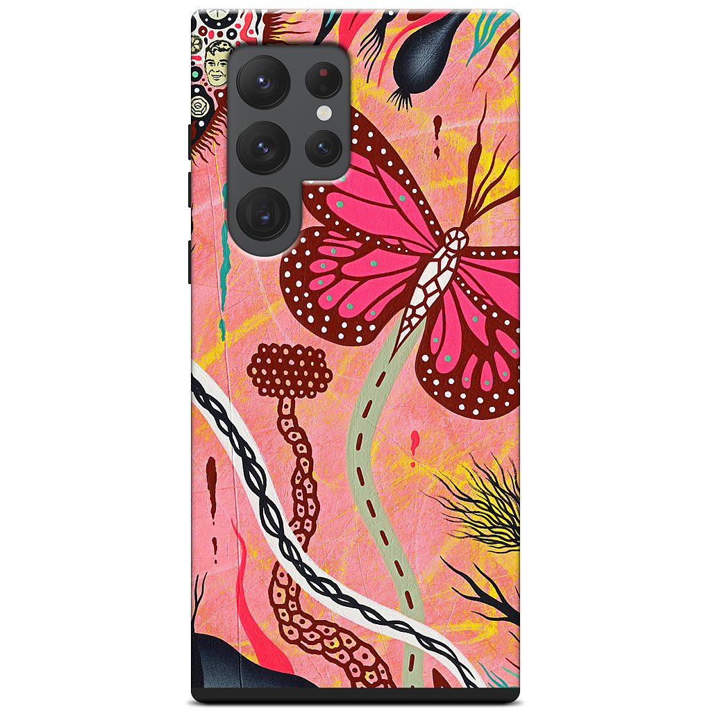 The Pink Opaque Samsung Case
