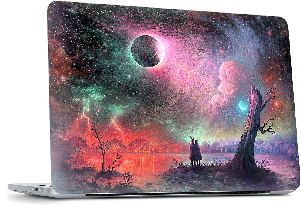 Together Through the Shifting Tides MacBook Skin
