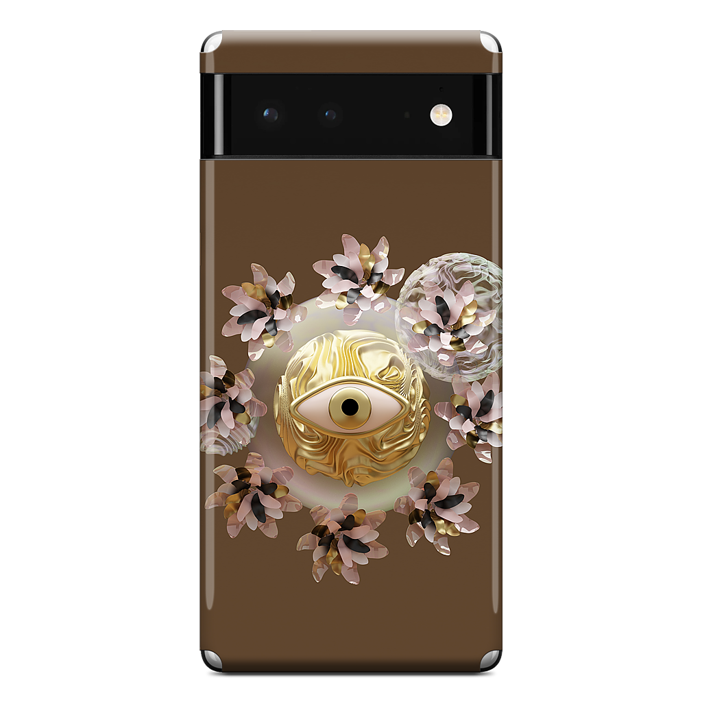 Golden Flowers Google Phone