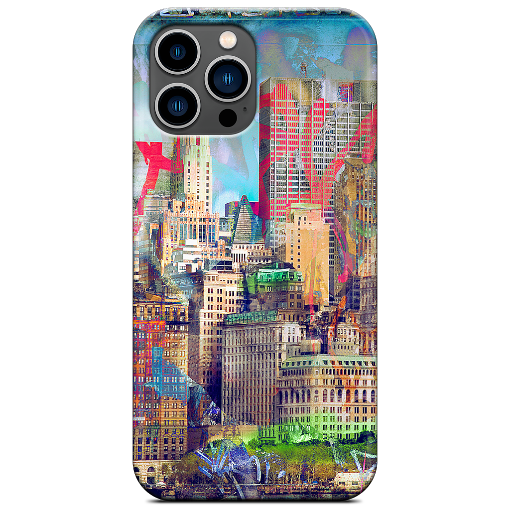 Graffiti Skyline iPhone Case