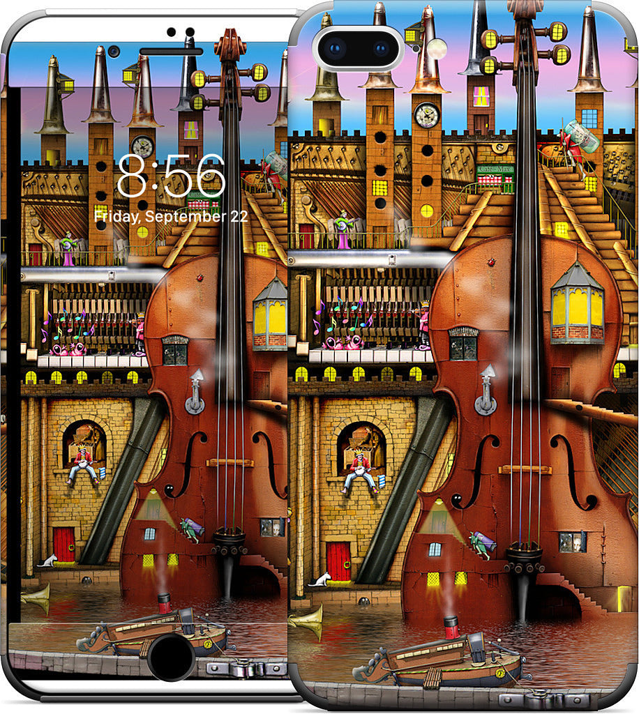Music Castle iPhone Skin