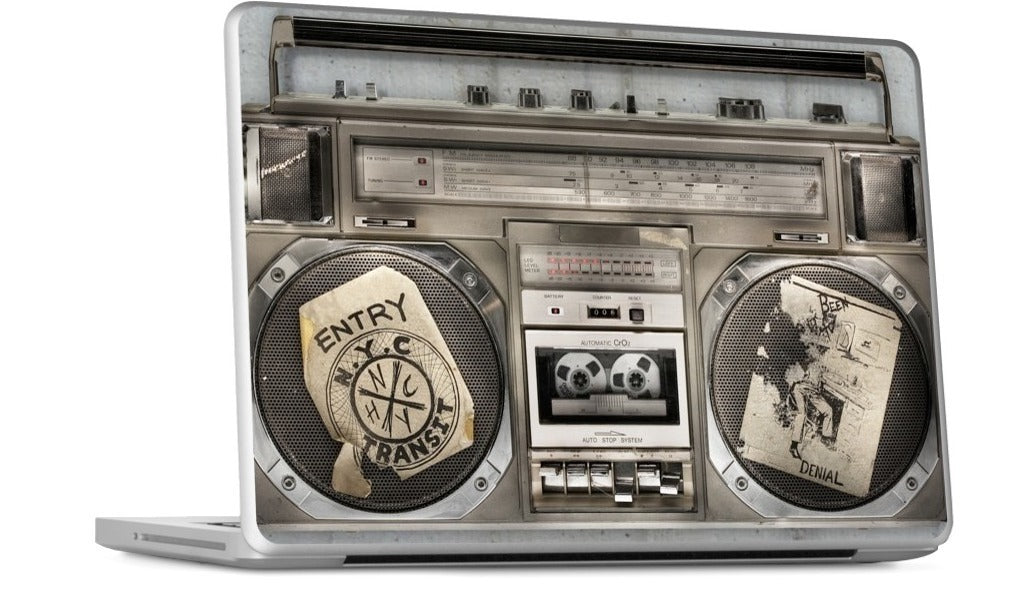 Boombox II MacBook Skin