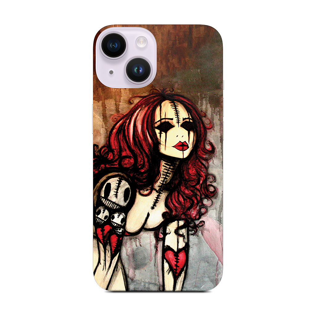 Devil Woman iPhone Skin