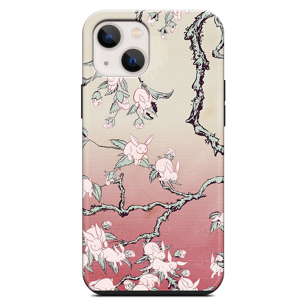 Bunny Blossom iPhone Case