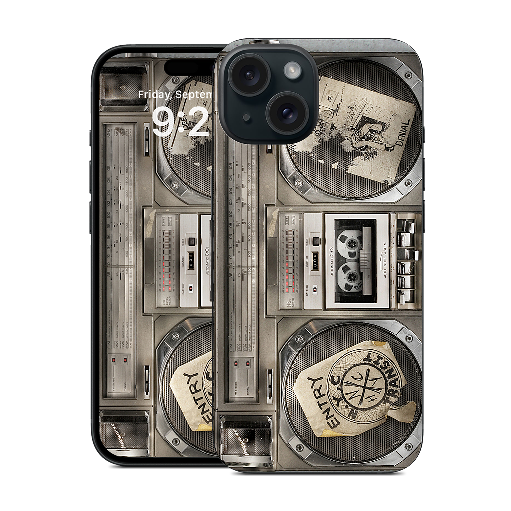 Boombox II iPhone Skin
