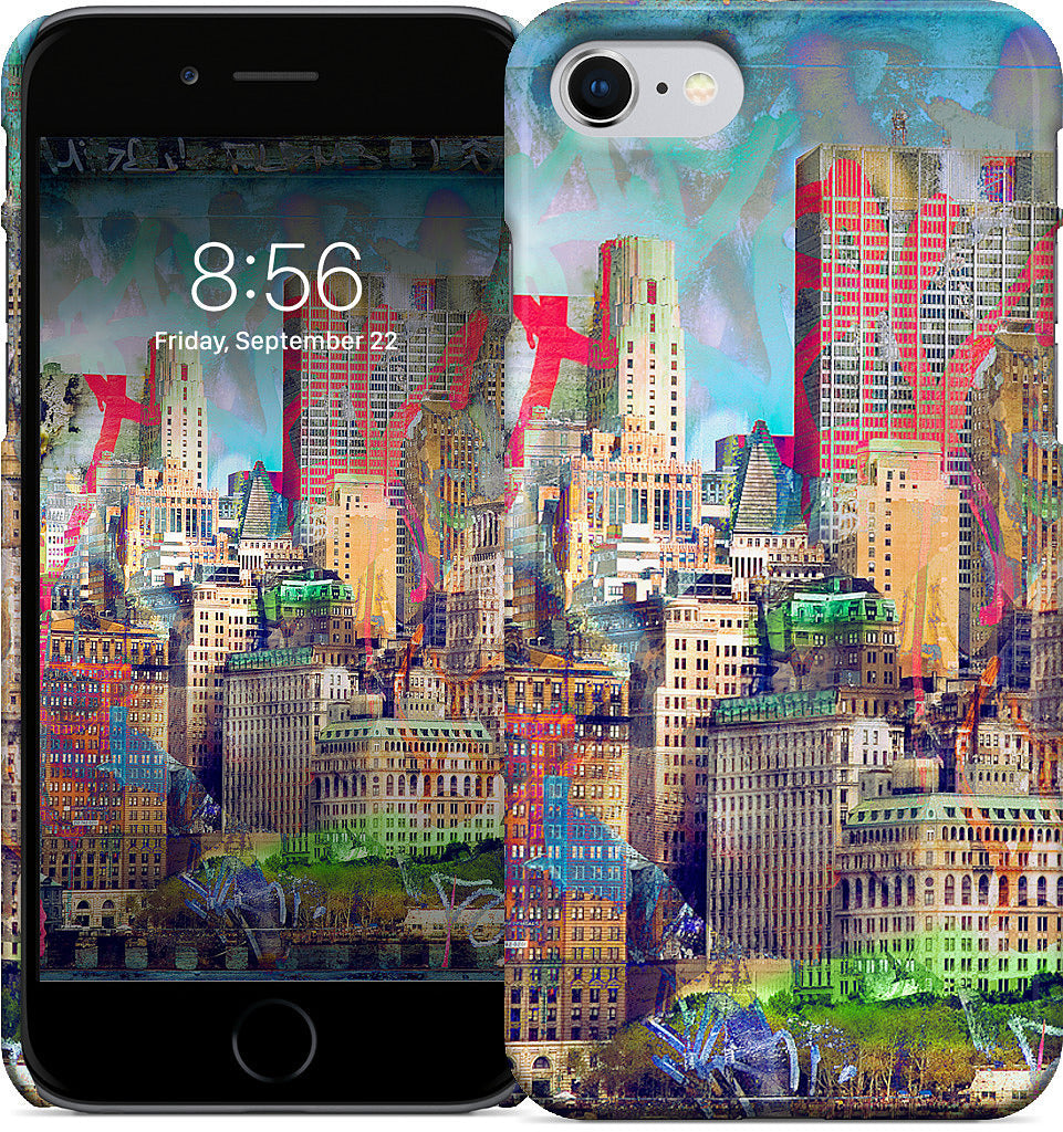 Graffiti Skyline iPhone Case