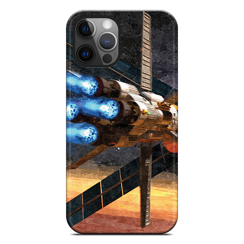 Mars Orbit iPhone Case